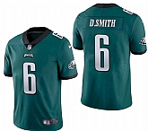 Nike Eagles 6 DeVonta Smith Green 2021 Draft Vapor Limited Jersey Dzhi,baseball caps,new era cap wholesale,wholesale hats